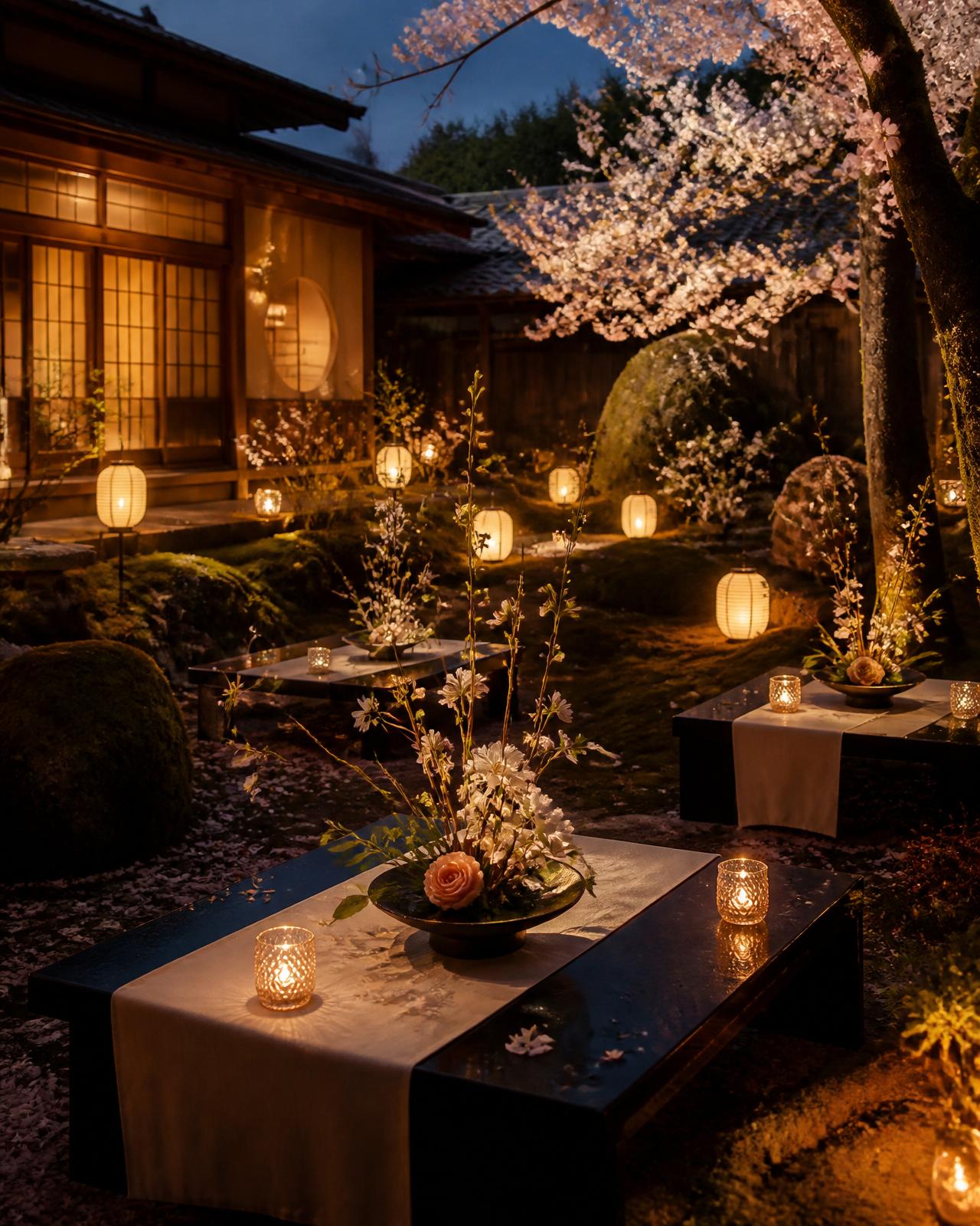 Hanami Kaiseki — Kyoto, Japan